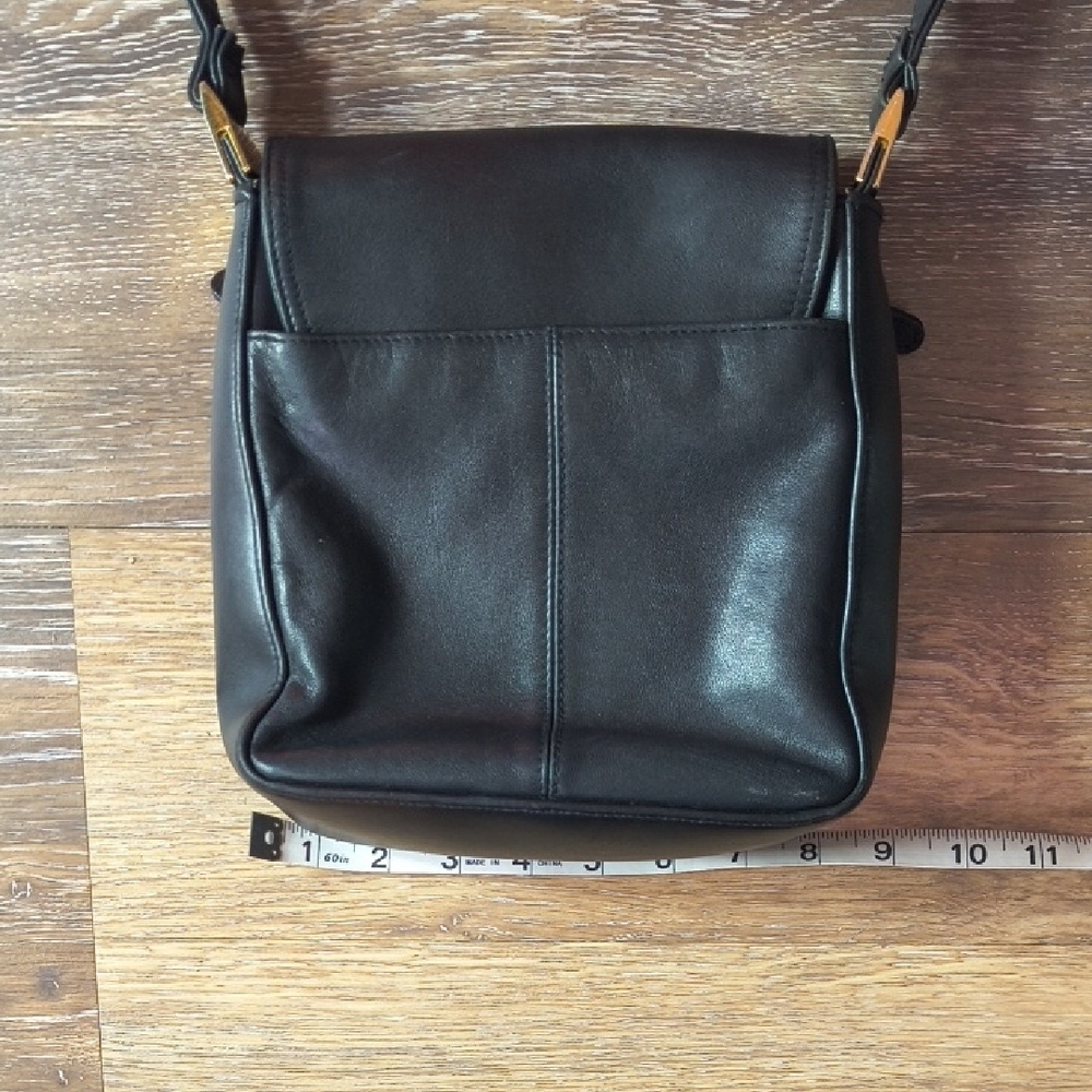 Black and Gold Crossbody Bag Handmade - Picture 3 of 14